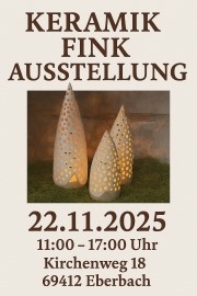 Keramikausstellung 22.11.