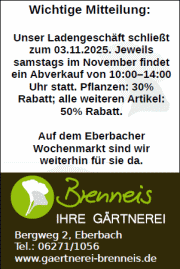 Geschäftsschließung